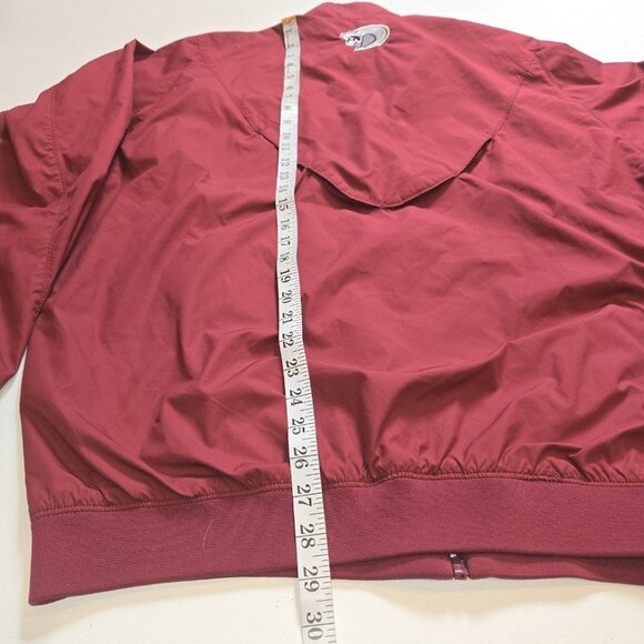 Nike Alabama Crimson Tide Clima-fit Full-Zip Windbreaker Jacket Mens Large Red B - Picture 6 of 13